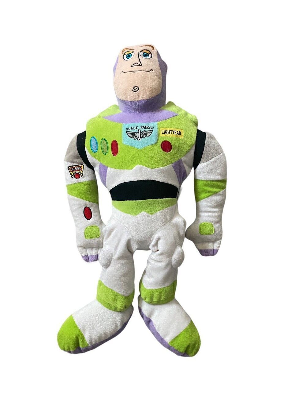 DISNEY PIXAR TOY STORY 4 BUZZ LIGHTYEAR SPACE RANGER PLUSH TOY 22' INCH